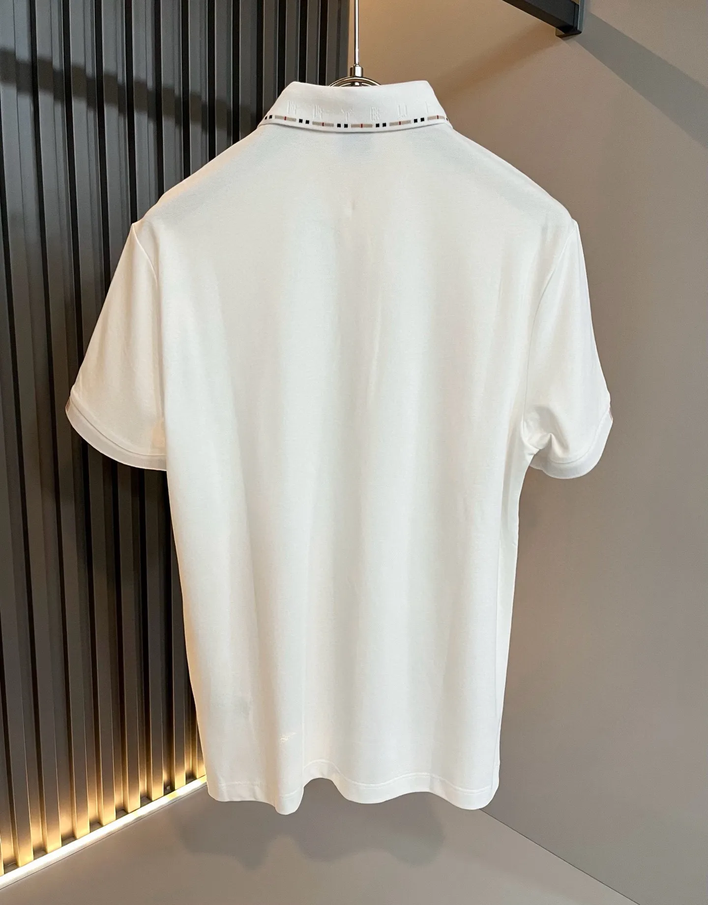 P125， Bur*erry * 2026 New Arrival Polo ， ！ , ！ ！ Breathable , ！ logo ！ ! ！ Premium .Size:M-4XL